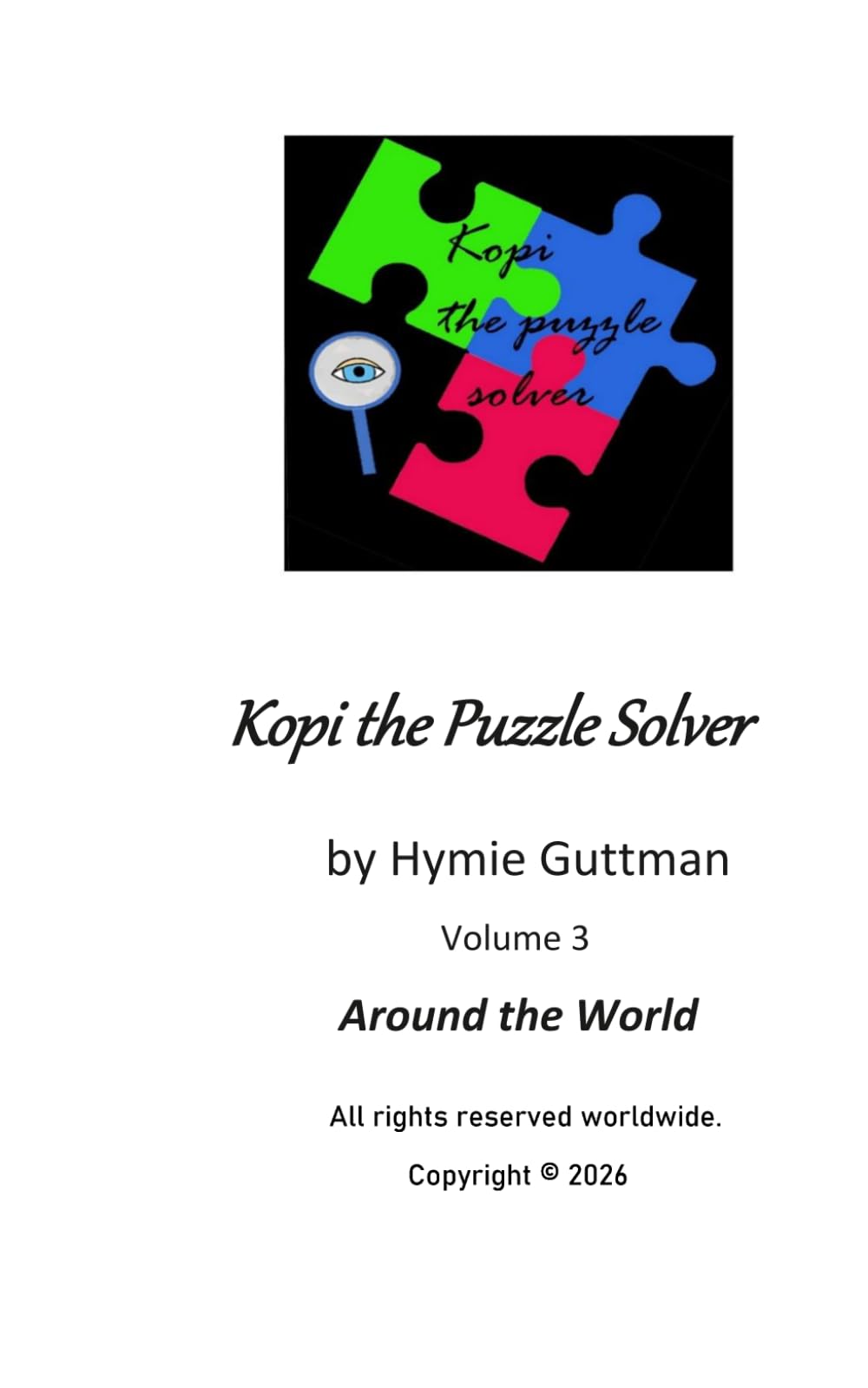 Kopi the Puzzle Solver Volume 3 Around the World