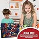 Marvel Avengers Spiderman Malkoffer mit 130 Teilen - Stifte im Koffer mit Ausmalbögen Buntstifte für Kinder Schulbedarf (Mehrfarbig Spiderman)