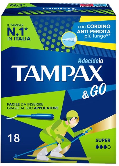 TAMPAX &Go Super X18