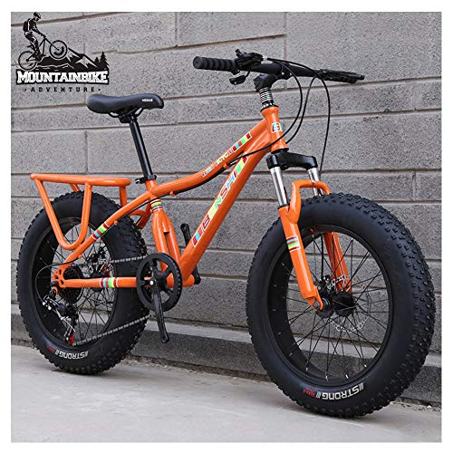 MEVZHH Mujeres Hardtail Mountain Trail 20 Pulgadas con Freno de Disco Doble, Niñas Todo el Terreno Antideslizantepensión Delantera Neumático Graso Alta Bicicleta de Montaña de Acero Al Carbono, Asient