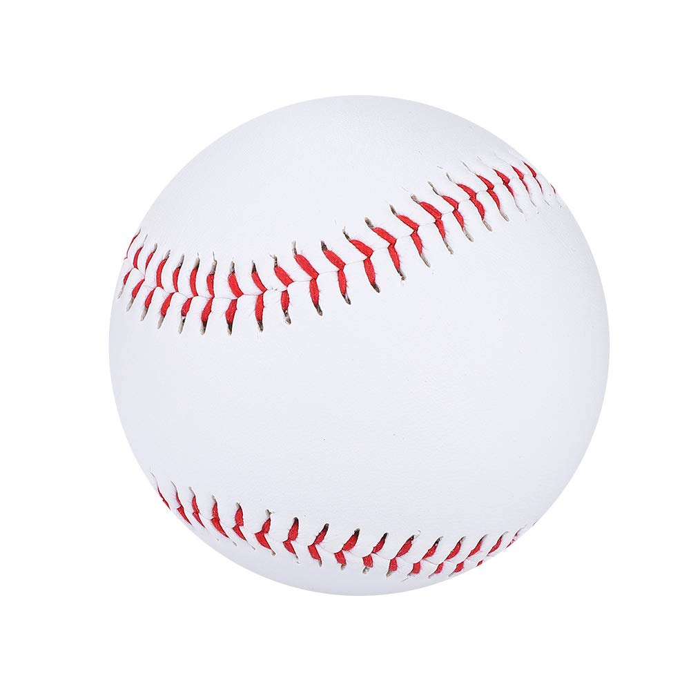 Palle Da Baseball GETORIUM 9 Pollici &ndash; Allenamento Soft &ndash; Pelle Bianca, Anima In Sughero