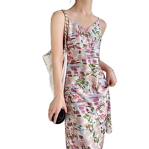 Robe sexy à encolure en V idéale pour vos soirées d'été et dîners chics
