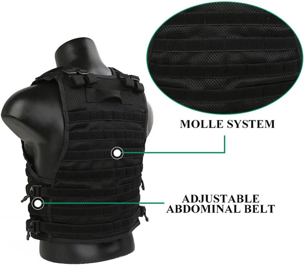 emersongear Duty Tac Vest Quick Release Mil Vest for Youth/Training/Airsoft/Paintball