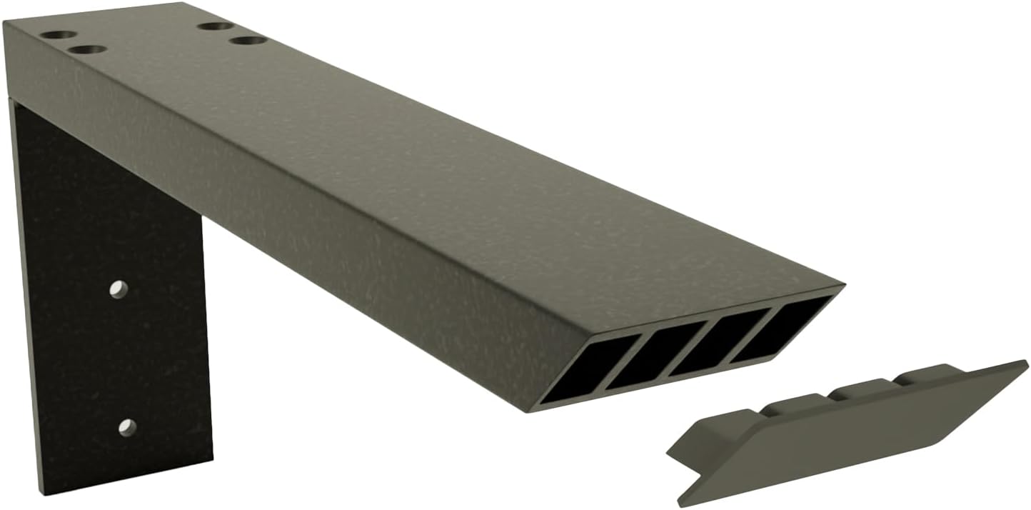 Countertop Support L-Bracket (Industrial, 12 Inches)