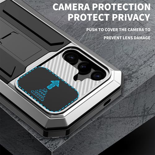Coque Samsung S25 Plus protection integrale avec cache objectif coulissant - 2