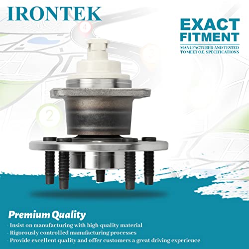 Rear Wheel Bearing And Hub Assembly 512150 For Buick 05-09 Allure, 05-09 Lacrosse, 00-05 For Chevrolet Impala (All Models), 01-05 For Pontiac Aztek (Fwd) Both Fit Left And Right 5 Lugs W/Abs #TOP3