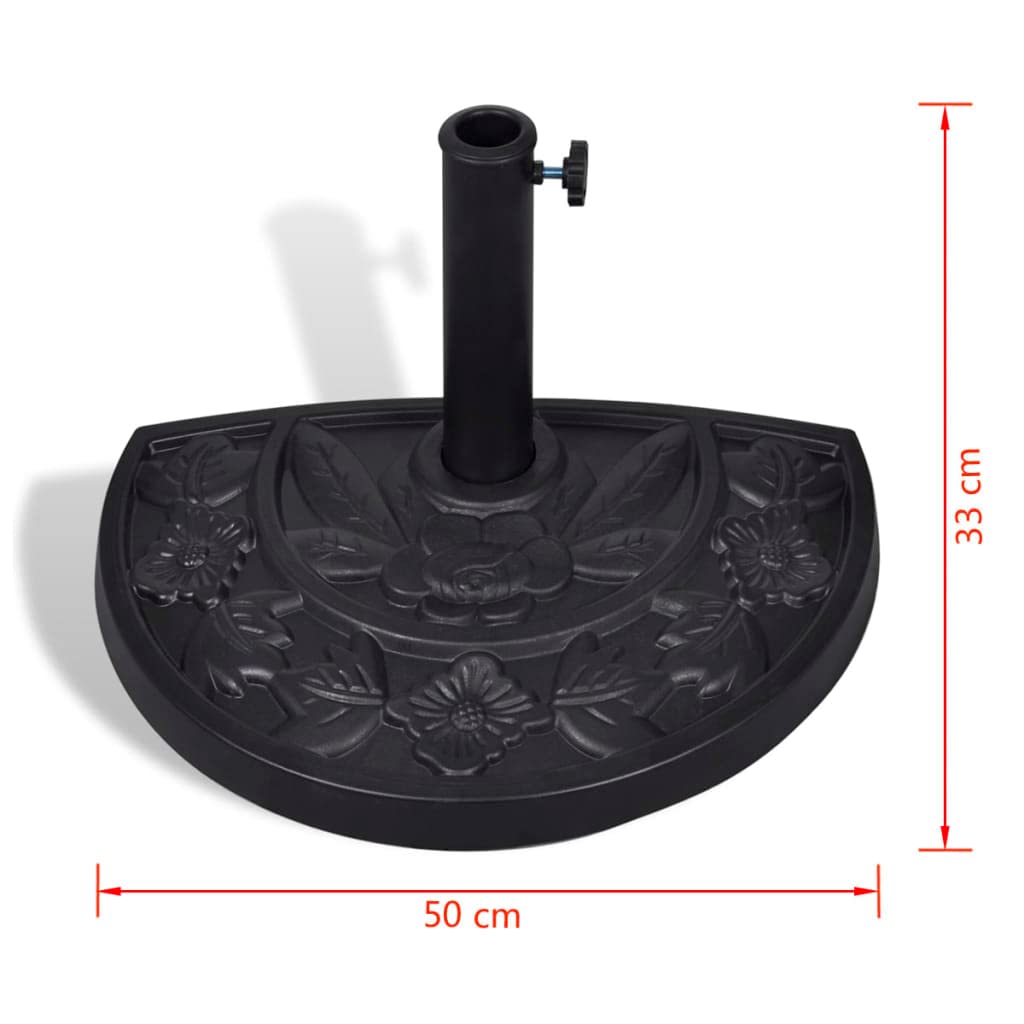 Okrągły cementowy stojak na parasole 9 kg