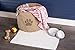 Bone Dry Pet Storage Collection Collapsible Bin, Medium Round, Taupe