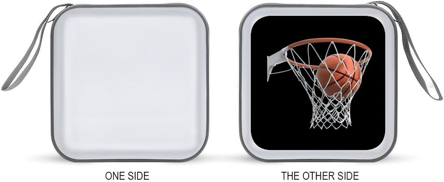 Basketball Ball Net CD Case Wallet Portable DVD Holder Organizer Box