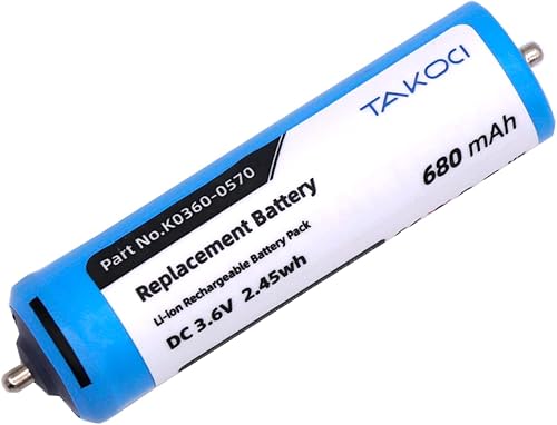 Batería de repuesto para la afeitadora Panasonic K0360-0570, V9ZL2508, EH-HE93ES8103, ES816, ES8224, ES8249, ES8077, ES/ER Series compatible con