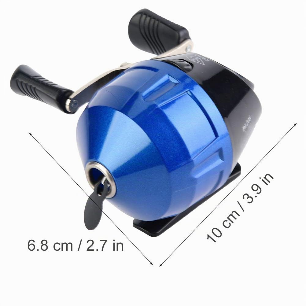 Moulinet de pêche fermé, Moulinet de pêche en Nylon résistant au Lancer, Moulinet de Rotation de pêche fermé de Grande capacité, Moulinet de Remplacement de pêche à