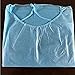 Disposable Quarantine Protective Gown - Full Body Isolation Blue Gown Suit (Pack Of 10)