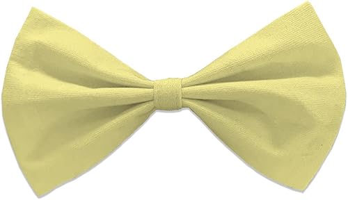 Miniatura 6 de Ruse Pajarita para mascotas perros y gatos Salmón Sólido Fácil de Usar Correa Elástica Antirozaduras Regalo para Mascotas Perros y Gatos Bufanda