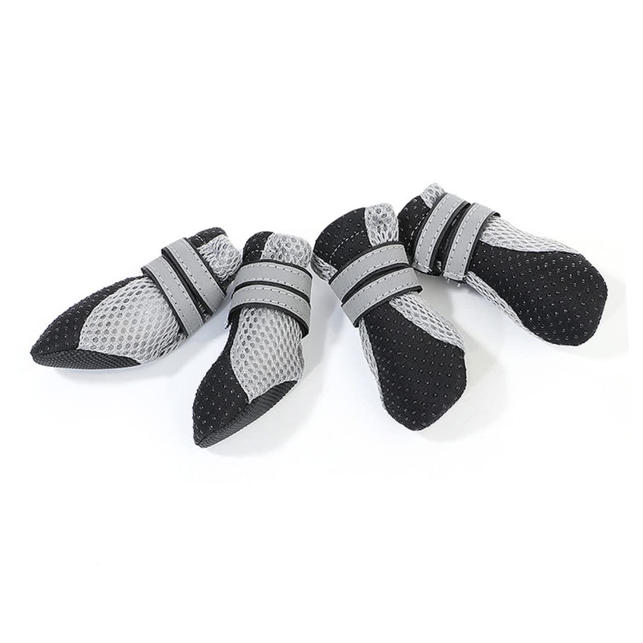 minkissy 12 Pièces Chaussures de Chien euh Chaussures Bottes imperméables pour Chien Chiens Chats Animaux de Compagnie Bottes antidérapant des Bottes