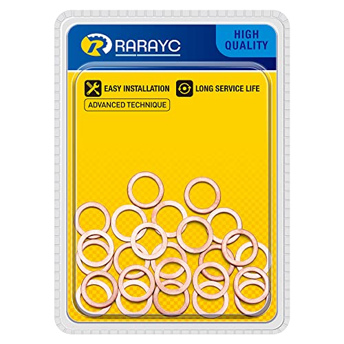 25Pcs Oil Drain Plug Gasket 14mm Crush Washer Compatible with Mercedes Benz