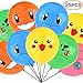 Video Game Birthday Balloons 12 Inch Size 25pcs Includes 5 Styles