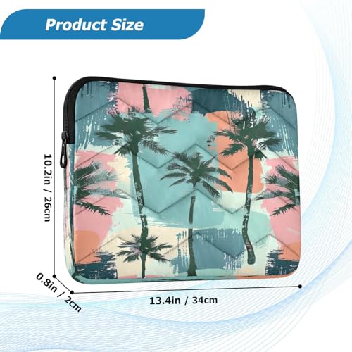 Funda para portátil 13-14 pulgadas impermeable diseño Palma miniatura 3
