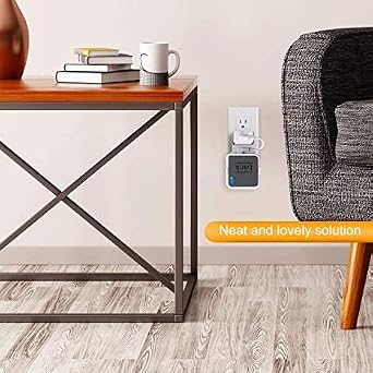 Blink Sync Module 2用コンセントウォールマウント、ショートケーブル付きブラケット2パック