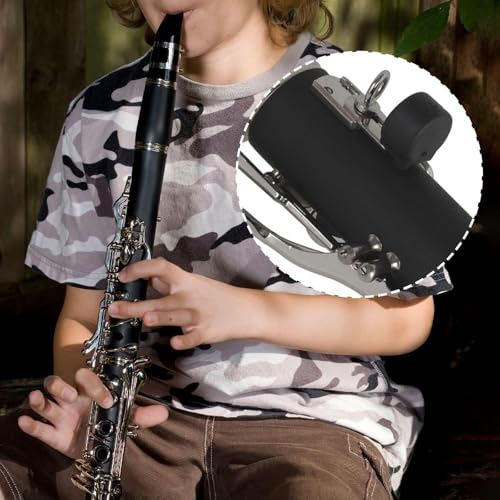 8 Stücke Klarinette Handhalter Und 1 -Teilige Aufbewahrungstasche, Klarinette Daumenschutz, Musikinstrumentenzubehör.