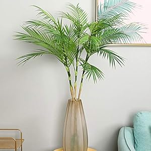 Palm Tree kunstmatige bladeren Takken Vivid Wild Faux Gebladerte Fake Plant For Home Wedding Living Room Decoration…