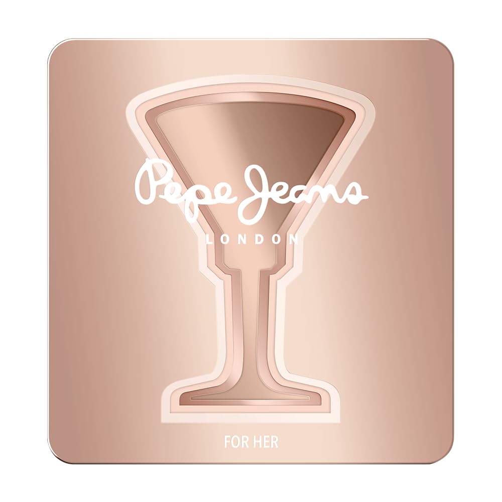 Pepe Jeans Addictive For Her Perfumes de Mujer Estuche 2 Piezas | Pack Regalo, Eau de Parfum 80ml y Body Lotion 100ml, Set Fragancia Floral y Afrutada