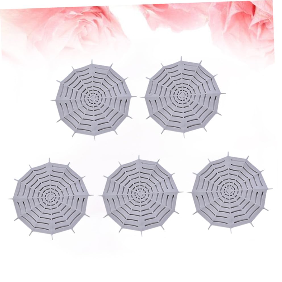 Filtro de desagüe para fregadero POPETPOP 5 piezas gris miniatura 4