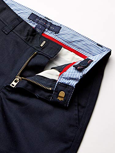 Image of Tommy Hilfiger Boys Flat Front Twill Blend Dress Pants, Kids School Uniforms