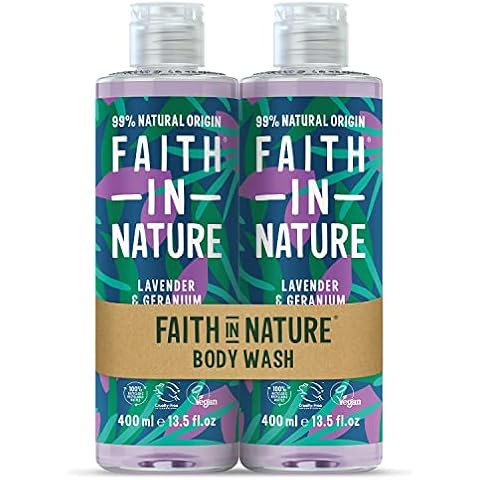 Faith In Nature Lavender and Geranium Body Wash Set Cover
