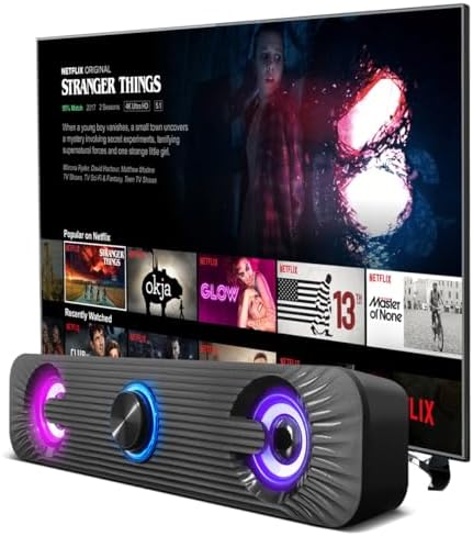 Caixa De Som Potente Smart Tv Usb P2 Pc Notebook caixas gamer alt...