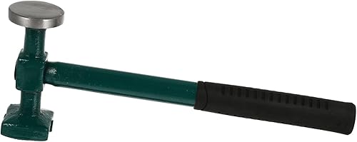 Operitacx Herramienta de mano de reparación para uso doméstico Mango de fibra de vidrio forjado martillo de cuerpo de acero endurecido para automóvil