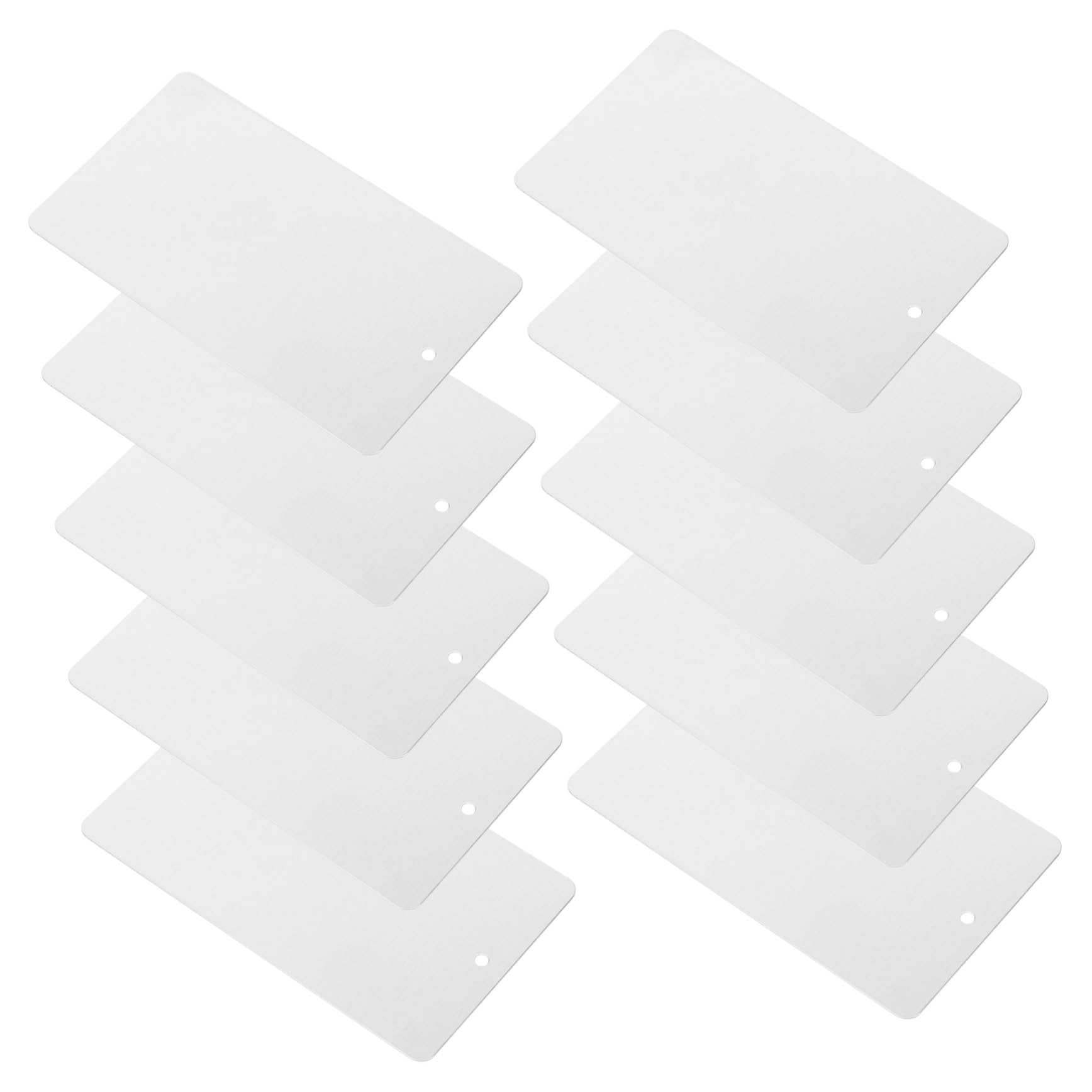BESPORTBLE 4er-set Pflanzenzubehör: Aluminium-pflanzenetiketten Pflanzenetiketten Zur Verwendung Im Garten 50 Stück X 4