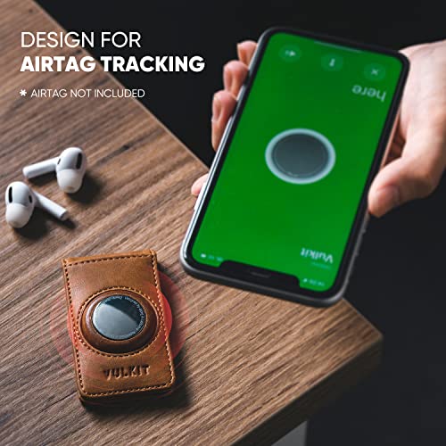 VULKIT Men's Magnetic Money Clip with Airtag Holder - Airtag NOT Included- Holds Up to 15 Cash or 8 Cards3