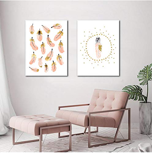 Toile et impression peinture dessin animé | Décor mural fille