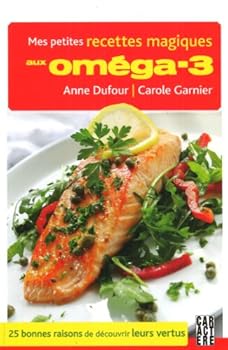 Paperback Mes petites recettes magiques aux oméga-3 [French] Book
