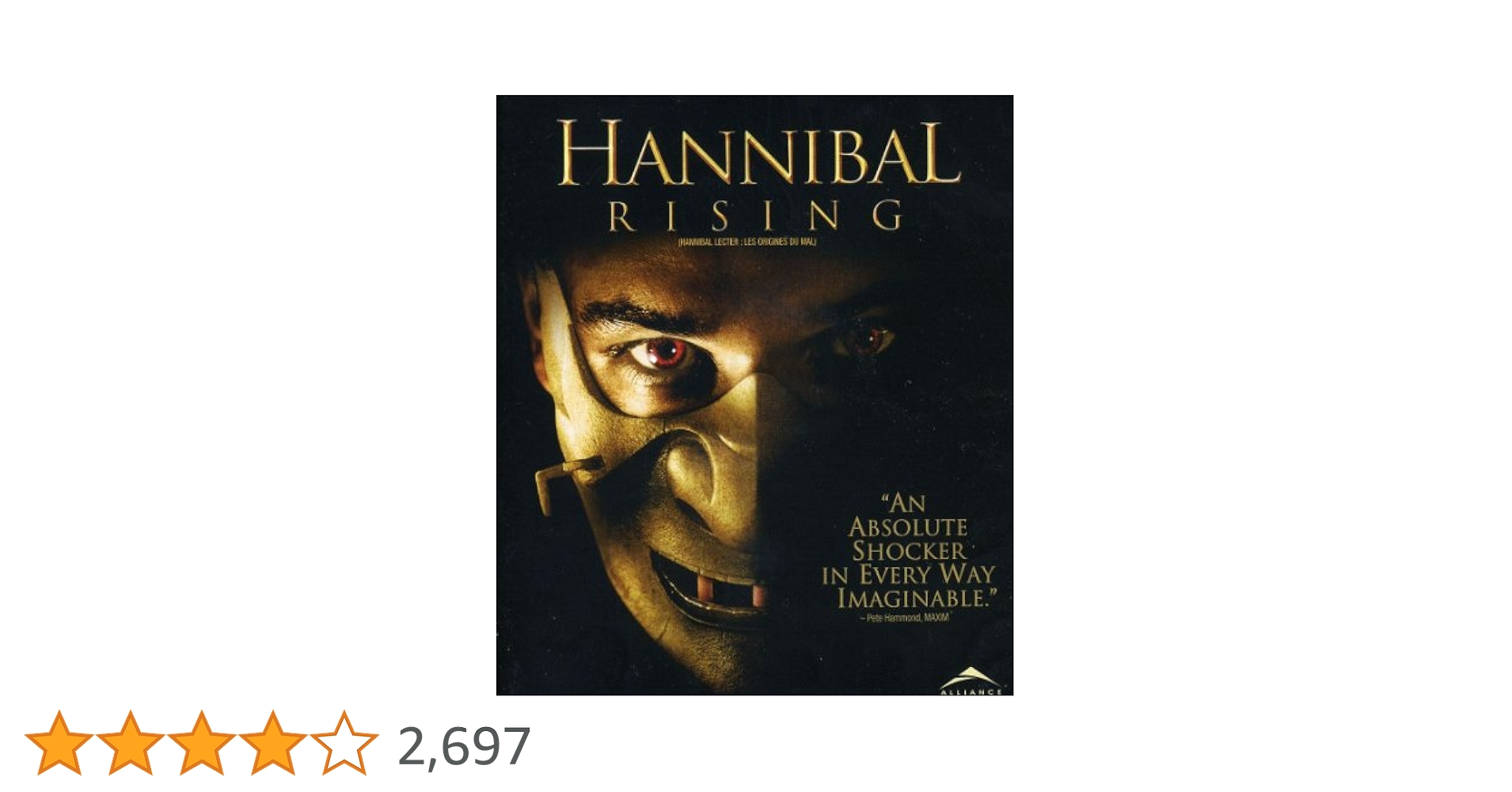 Hannibal　本 HANNIBAL Blu-ray-BOX full course edition DAXA-5674 w/ Japan