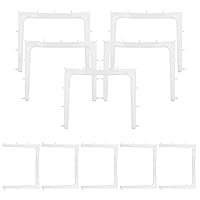 Vista 2 de Artibetter 10 piezas de goma dental Dam Frame Holder Instrumento de goma desechable