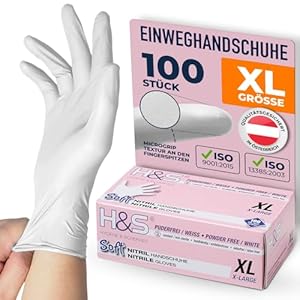 ISC Hygiene & Safety Nitrilhandschuhe XL 100 Stück