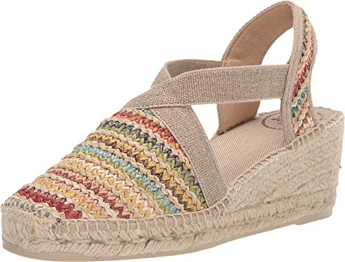 Image of Toni Pons - TER - Medium wedge vegan espadrilles