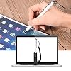 Tounch Screen Pen, Stylus Pen with Tether, High Sensitivity Capacitive Touch Screen Stylus with Holder for Tablet Laptop Mobile Phone GPS