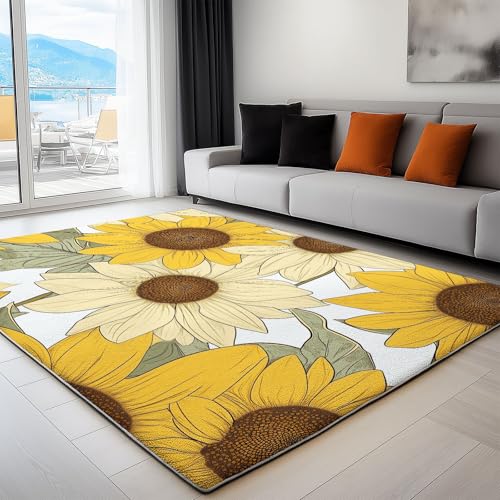 Tapis rectangle antidérapant 80x150 cm à poils courts lavables - 2