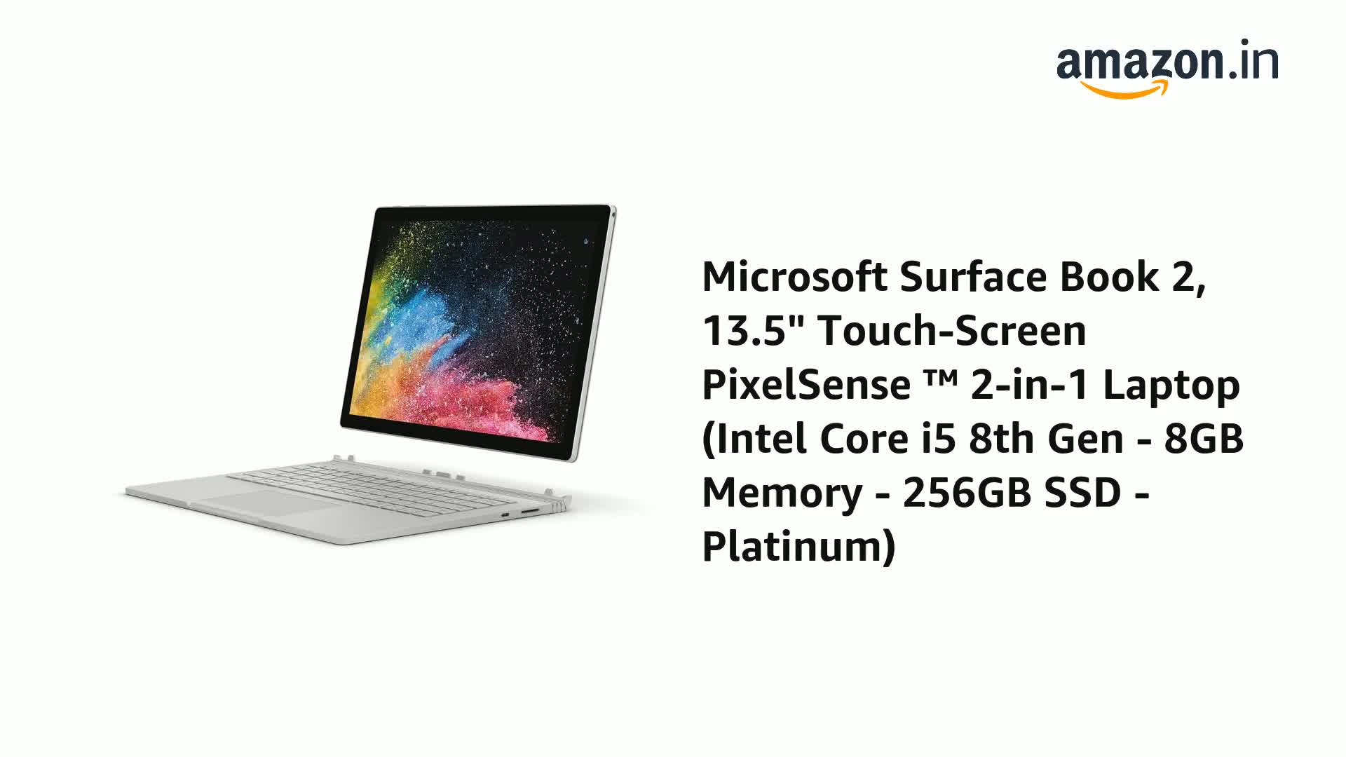 Microsoft Surface Book 2, 13.5