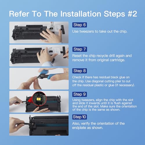 GPC Image(With Chip 59A CF259A Black Toner Compatibel for HP 59X CF259X for Laserjet Pro MFP M428fdw M428dw M428fdn M428 Laserjet Pro M404dn M404dw M404 M404n M304a M304 - Image 4