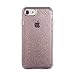 Speck Products Presidio Clear + Glitter Cell Phone Case for iPhone 7, iPhone 6/6S - Gold Glitter/Rose Pink Clear