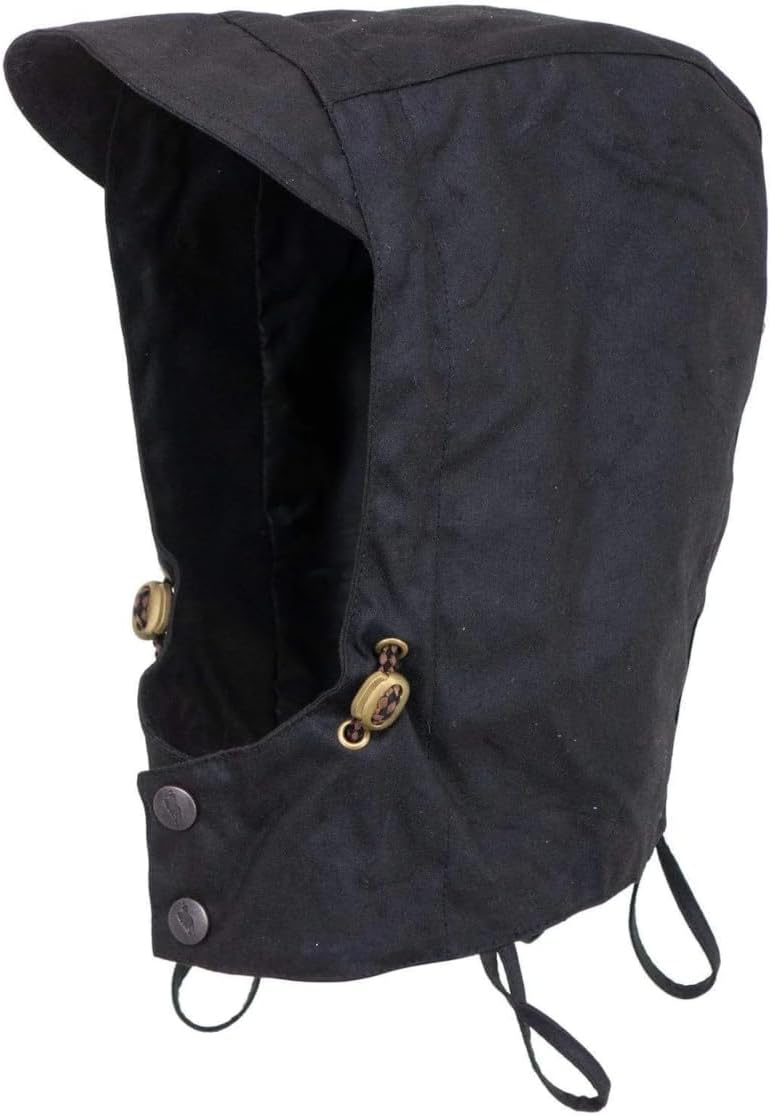 OUTBACK TRADING Oilskin Unisex Waterproof Western Hood