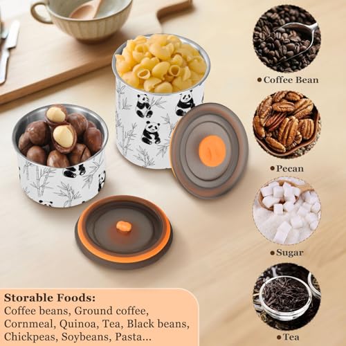 Contenedor de Café Hermético Acero Inoxidable 900 ml miniatura 5