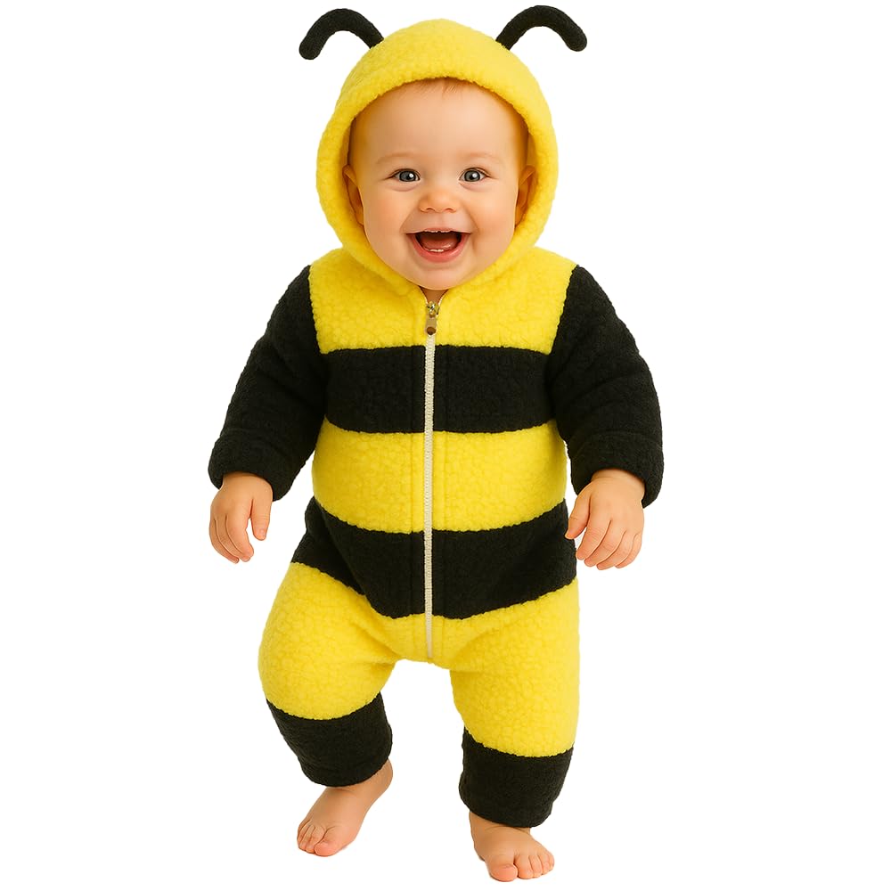 Kız Erkek Bebek Ve Çocuk Arı Kışlık Tulum (Çok Renkli, 1 Yaş)