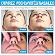 Nasenpflaster Magnet, 60 Stück Anti Schnarch Magnetic Nose Strip, Wirksame Nasal Strips Gegen Schnarchen, Magnetische Nasenstrips Besser Atmen und Schlafqualität (Weiß, 60 Stück)