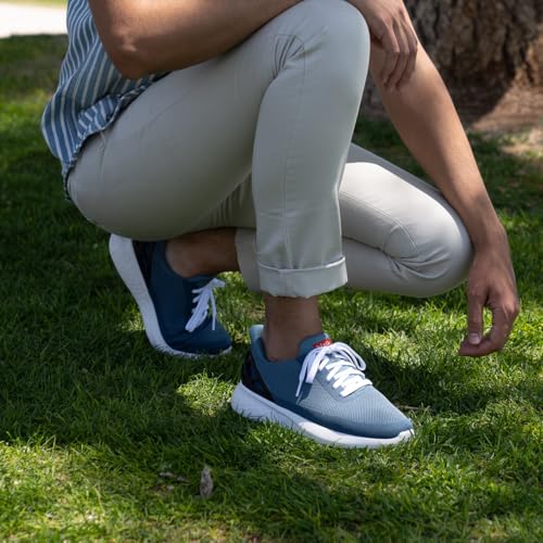 Image of Kizik Slip On Sneakers: Athens - Comfortable All-Day Wear, Hands Free Convenience, Breathable Knit Top, Mens & Womens Walking Shoes with Arch Support