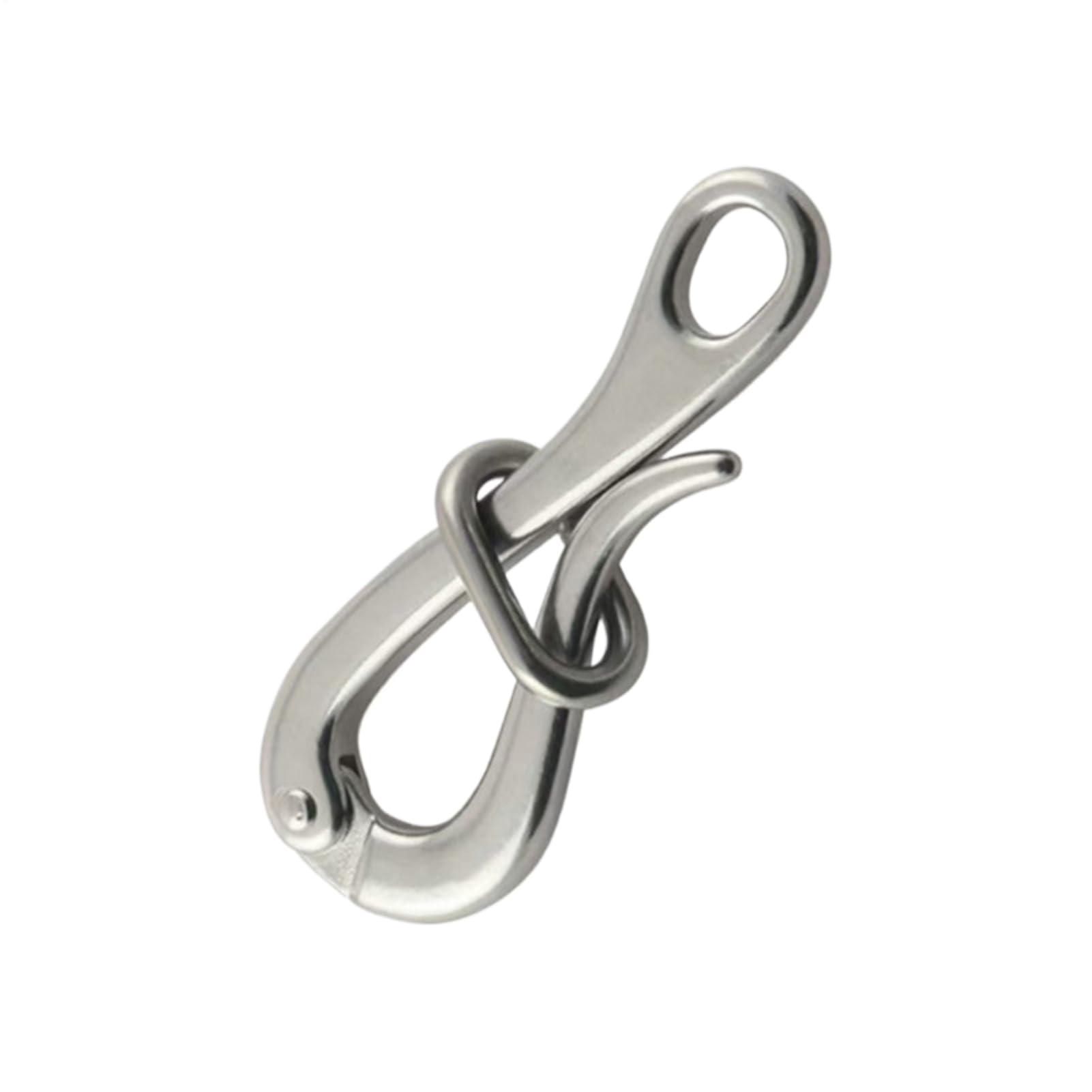 Quick Link Shackle | Anchoring Clip Buckle,Stainless Steel Link Hook,for Firefighting Marine Climbing Rigging Towing Lifting Lifeboats