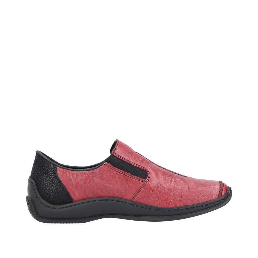 Rieker L1751 L1751-00 - Zapatillas de casa de Cuero para Mujer